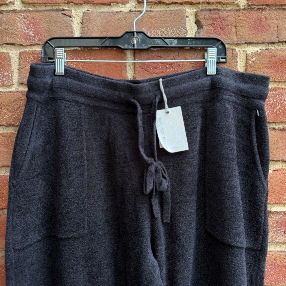 Barefoot Dreams Women's CozyChic Ultra Lite Pull-on Jogger Black 1XP NWT - Picture 3 of 7